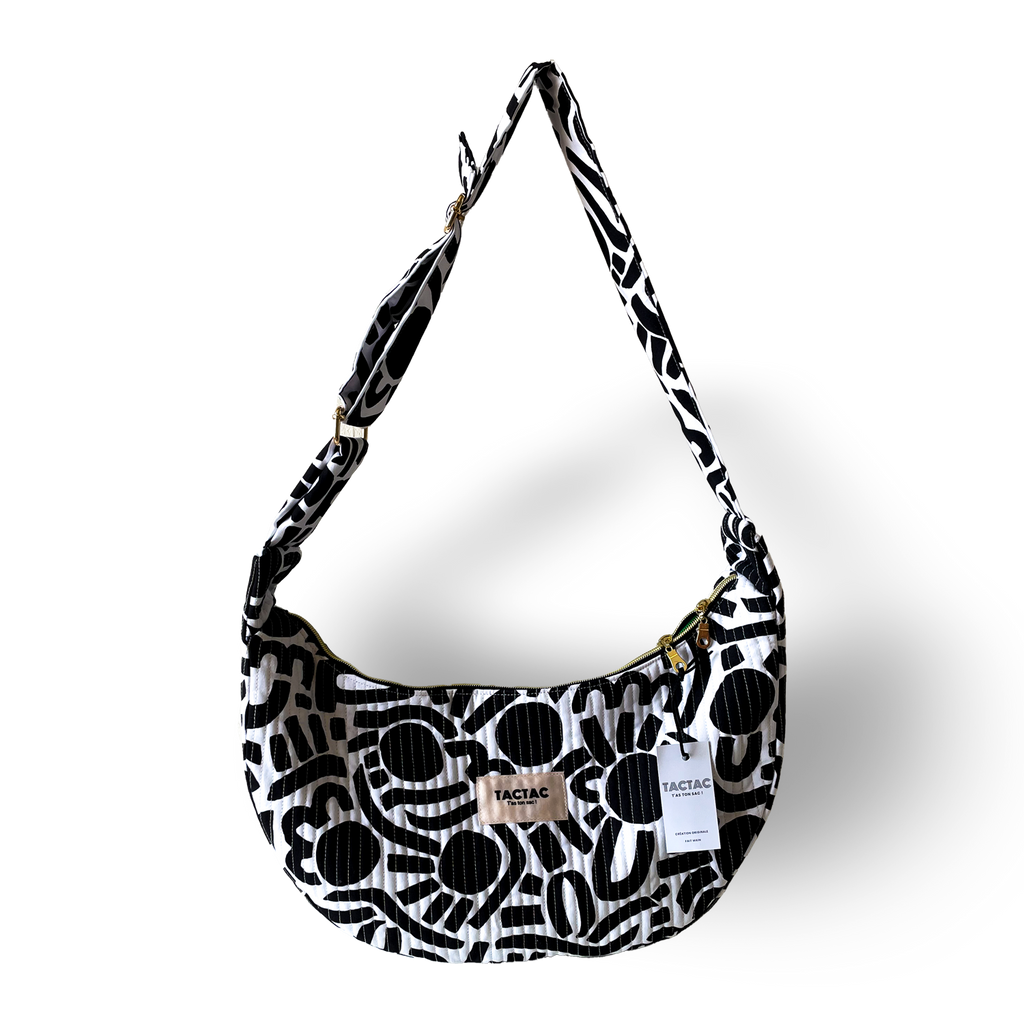 Collection Capsules - Demi-Lune Noir et Blanc (L)