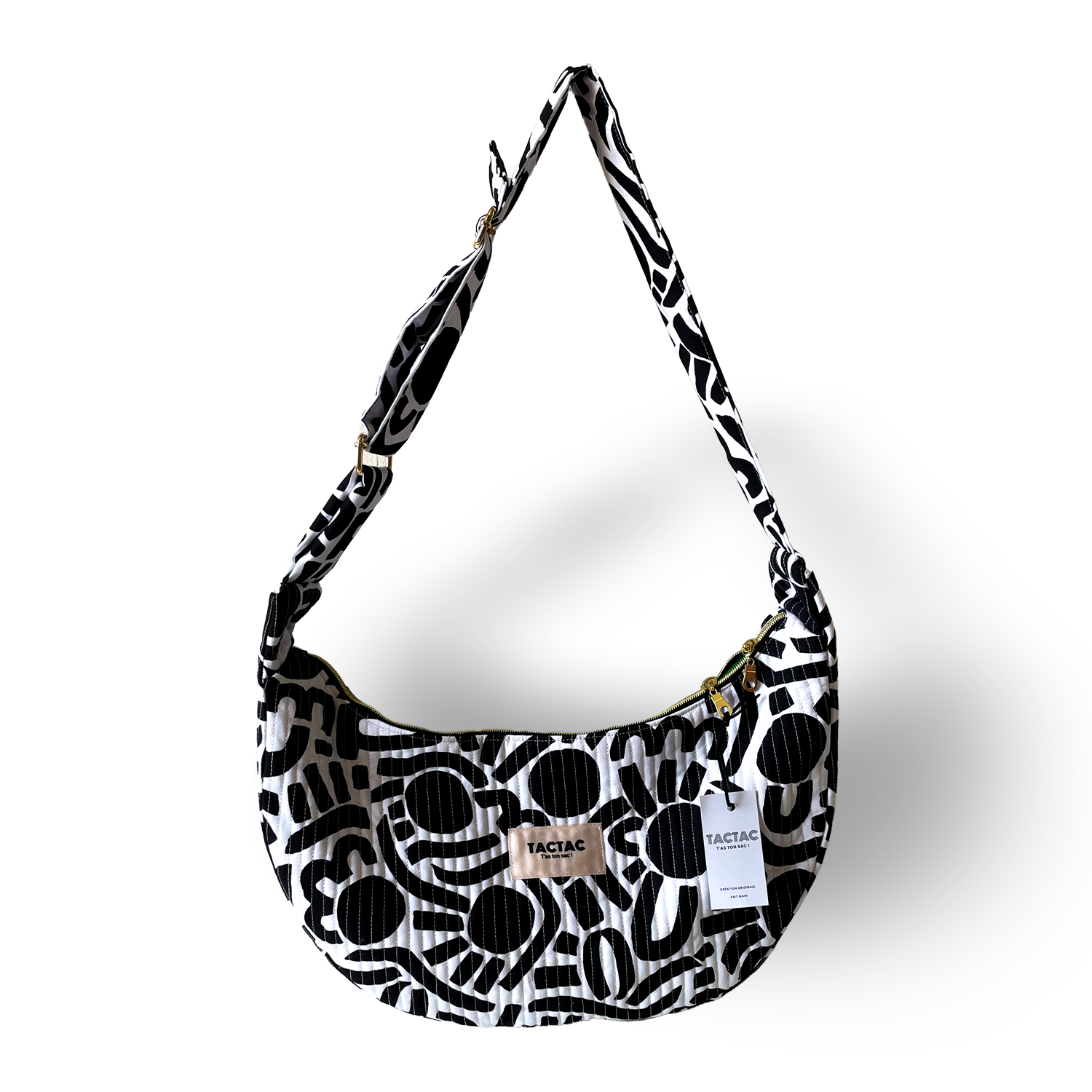 Collection Capsules - Demi-Lune Noir et Blanc (L)