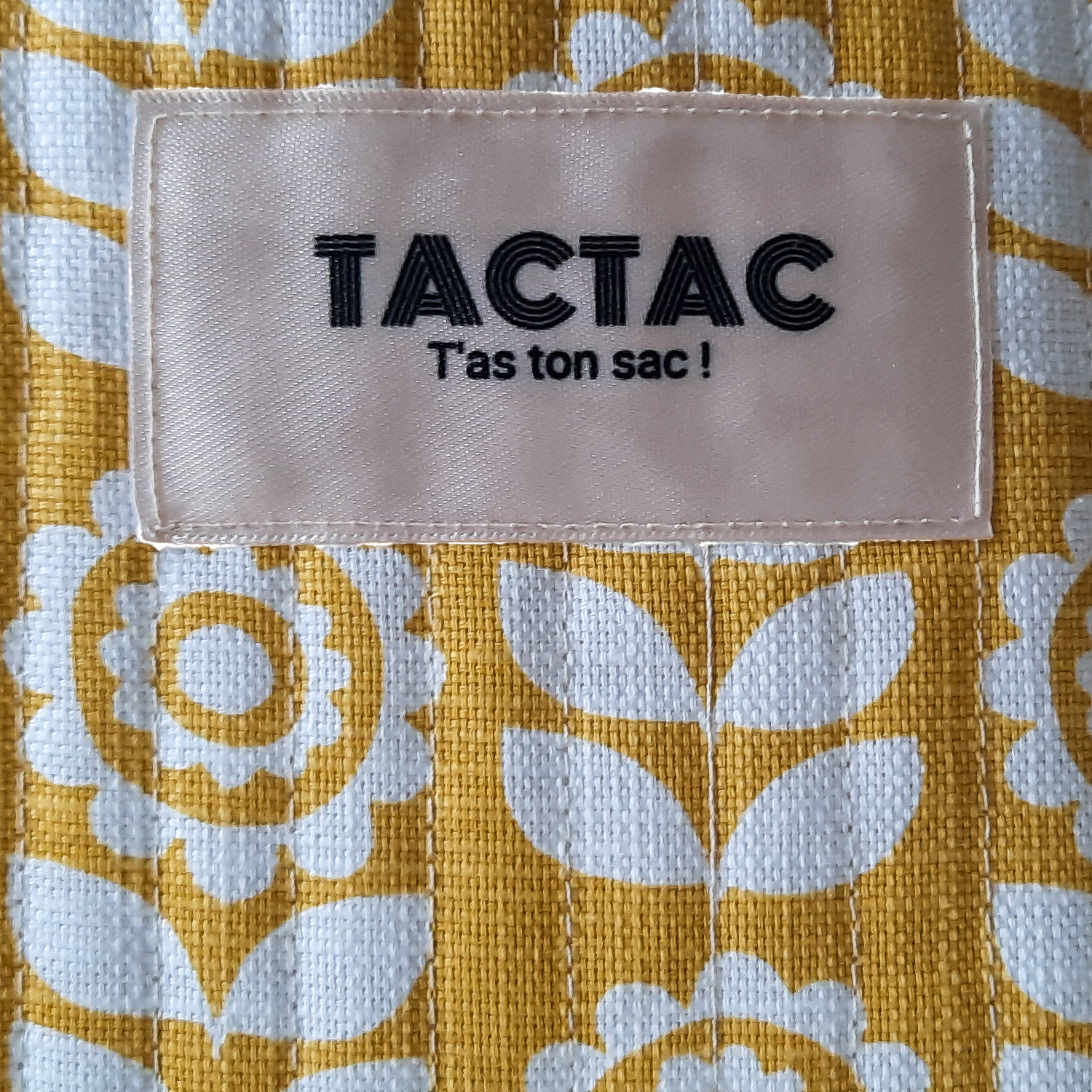 Pochette jaune vintage S